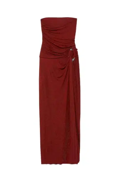 Simkhai Emma Strapless Jersey Gown | Thumbnail 1 Simkhai Emma Strapless Jersey Gown | Thumbnail 1