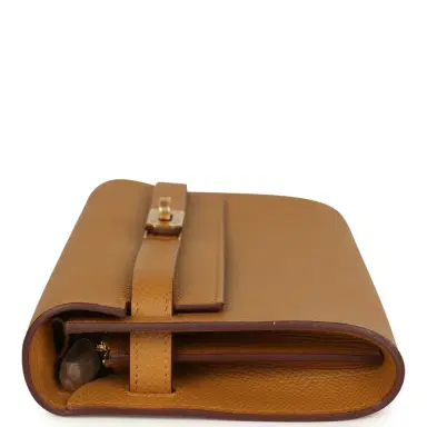HERMÈS Hermes Kelly Wallet To Go Sesame Epsom Gold Hardware | Thumbnail 3 HERMÈS Hermes Kelly Wallet To Go Sesame Epsom Gold Hardware | Thumbnail 3