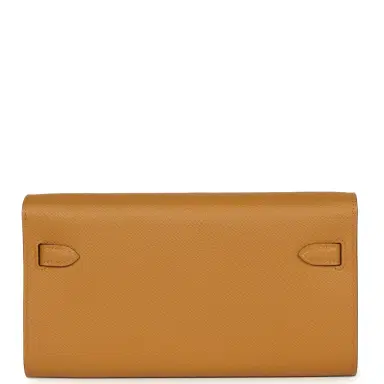 HERMÈS Hermes Kelly Wallet To Go Sesame Epsom Gold Hardware | Thumbnail 4 HERMÈS Hermes Kelly Wallet To Go Sesame Epsom Gold Hardware | Thumbnail 4