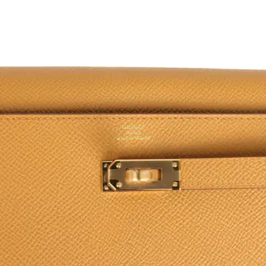 HERMÈS Hermes Kelly Wallet To Go Sesame Epsom Gold Hardware | Thumbnail 7 HERMÈS Hermes Kelly Wallet To Go Sesame Epsom Gold Hardware | Thumbnail 7