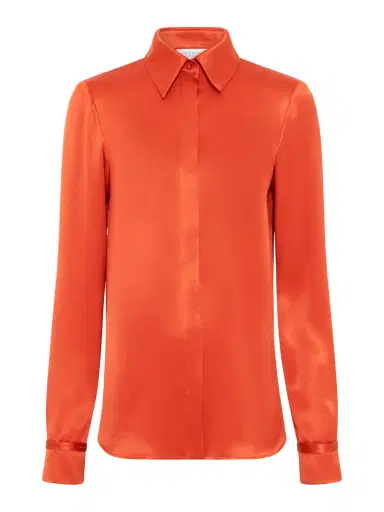 Gabriela Hearst Cruz Silk Shirt | Thumbnail 1 Gabriela Hearst Cruz Silk Shirt | Thumbnail 1