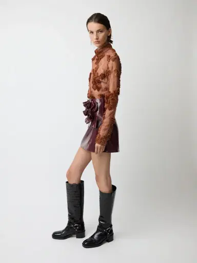 Aknvas The Liva skirt in bordeaux | Thumbnail 6 Aknvas The Liva skirt in bordeaux | Thumbnail 6