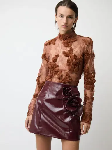 Aknvas The Liva skirt in bordeaux | Thumbnail 8 Aknvas The Liva skirt in bordeaux | Thumbnail 8