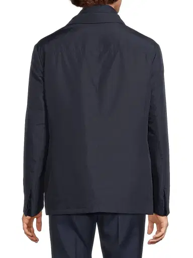 CORNELIANI Men's ID Tech Sport Jacket - Navy - Size 50 | Thumbnail 5 CORNELIANI Men's ID Tech Sport Jacket - Navy - Size 50 | Thumbnail 5