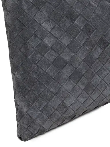 Bottega Veneta Women's Hop Intrecciato Suede Hobo Bag - Graphite Brass | Thumbnail 5 Bottega Veneta Women's Hop Intrecciato Suede Hobo Bag - Graphite Brass | Thumbnail 5