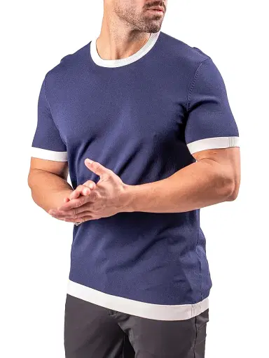 Maceoo Men's SS T-Shirt - Blue - Size XXXL | Thumbnail 4 Maceoo Men's SS T-Shirt - Blue - Size XXXL | Thumbnail 4