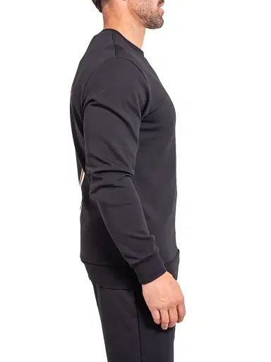 Maceoo Men's Modish84 Sweater - Black | Thumbnail 7 Maceoo Men's Modish84 Sweater - Black | Thumbnail 7