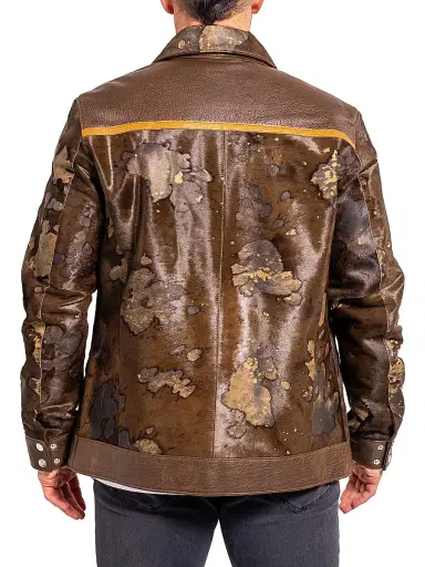 Maceoo Men's Ascension Leather Jacket - Multicolored | Thumbnail 7 Maceoo Men's Ascension Leather Jacket - Multicolored | Thumbnail 7