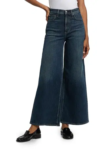 rag & bone Women's Flexi Sofie Ankle Wide-Leg Jeans - Ness | Thumbnail 3 rag & bone Women's Flexi Sofie Ankle Wide-Leg Jeans - Ness | Thumbnail 3
