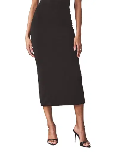 Artemis Diciero Women's Natalia Body-Con Midi-Skirt - Black - Size Large | Thumbnail 2 Artemis Diciero Women's Natalia Body-Con Midi-Skirt - Black - Size Large | Thumbnail 2