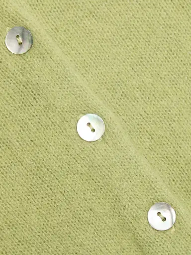 DÔEN Women's Anisa Alpaca-Blend Puff-Sleeve Cardigan - Fernwood Green | Thumbnail 7 DÔEN Women's Anisa Alpaca-Blend Puff-Sleeve Cardigan - Fernwood Green | Thumbnail 7