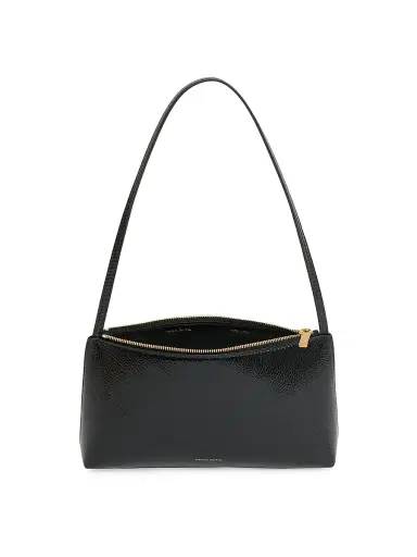 Mansur Gavriel Women's Gaia Leather Shoulder Bag - Black | Thumbnail 2 Mansur Gavriel Women's Gaia Leather Shoulder Bag - Black | Thumbnail 2