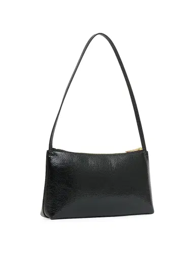 Mansur Gavriel Women's Gaia Leather Shoulder Bag - Black | Thumbnail 3 Mansur Gavriel Women's Gaia Leather Shoulder Bag - Black | Thumbnail 3