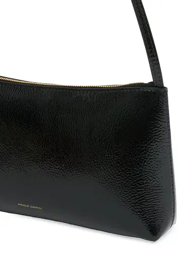 Mansur Gavriel Women's Gaia Leather Shoulder Bag - Black | Thumbnail 4 Mansur Gavriel Women's Gaia Leather Shoulder Bag - Black | Thumbnail 4