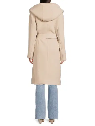 Kobi Halperin Women's Valentine Faux Fur-Trim Wool Coat - Oat | Thumbnail 5 Kobi Halperin Women's Valentine Faux Fur-Trim Wool Coat - Oat | Thumbnail 5