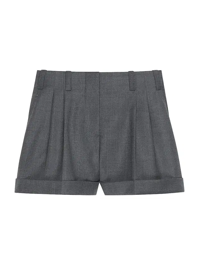 Women's Shorts in Wool - Grey Women's Shorts in Wool - Grey