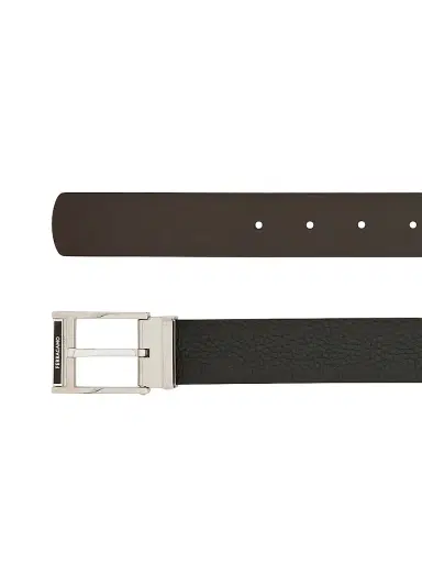 Ferragamo Men's Reversible Leather Belt - Nero - Size 46 | Thumbnail 4 Ferragamo Men's Reversible Leather Belt - Nero - Size 46 | Thumbnail 4