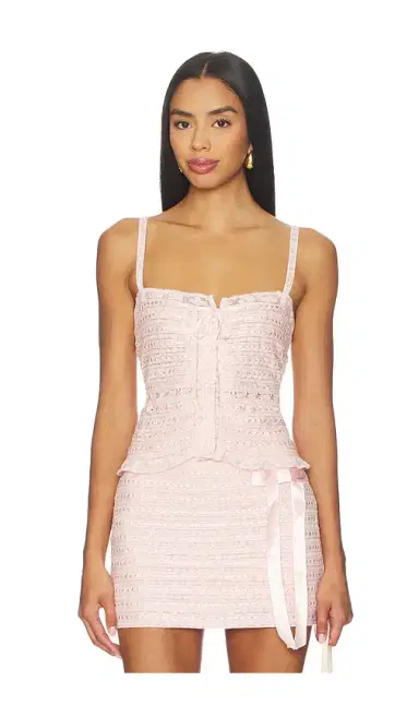 LoveShackFancy Niraya Cami | Thumbnail 1 LoveShackFancy Niraya Cami | Thumbnail 1