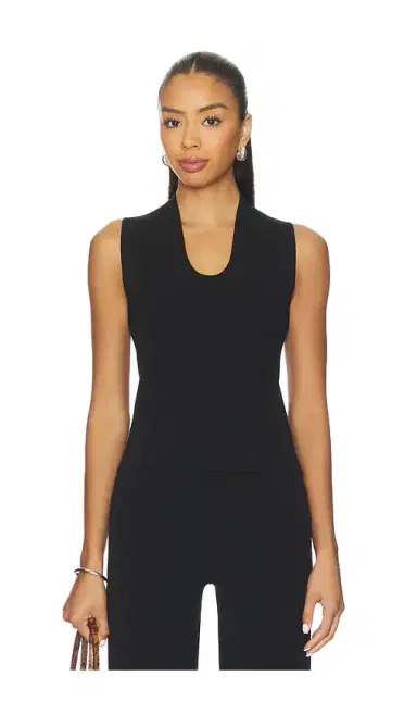 EAVES Pennie Scoop Knit Tank | Thumbnail 1 EAVES Pennie Scoop Knit Tank | Thumbnail 1