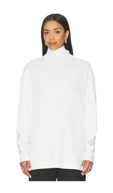 EAVES Lene Tie Neck Tee | Thumbnail 2 EAVES Lene Tie Neck Tee | Thumbnail 2