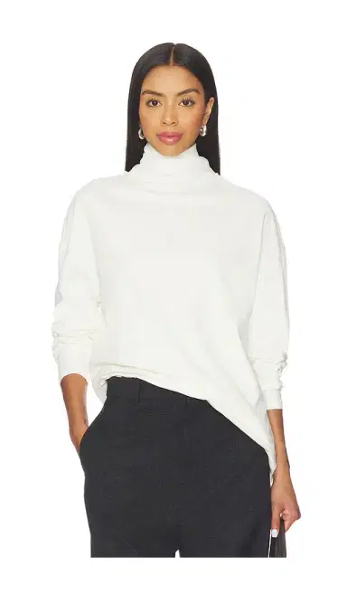 EAVES Lene Tie Neck Tee | Thumbnail 1 EAVES Lene Tie Neck Tee | Thumbnail 1