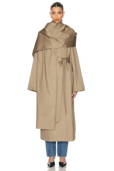 EAVES Yuna Trench Coat | Thumbnail 3 EAVES Yuna Trench Coat | Thumbnail 3