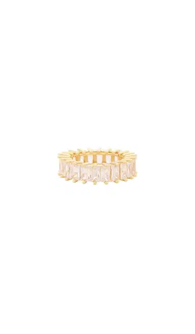 The M Jewelers NY The Emerald Cut Pave Ring | Thumbnail 2 The M Jewelers NY The Emerald Cut Pave Ring | Thumbnail 2