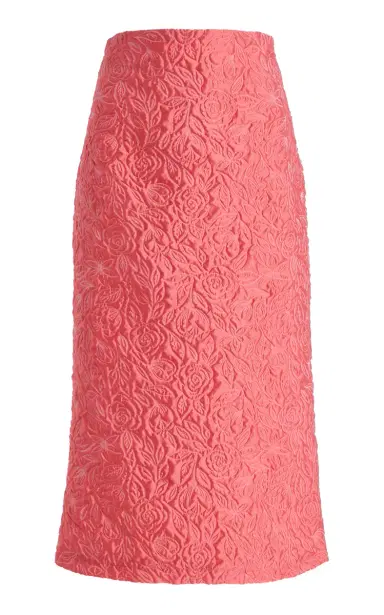 Silvia Tcherassi Atira Brocade Midi Skirt | Thumbnail 1 Silvia Tcherassi Atira Brocade Midi Skirt | Thumbnail 1