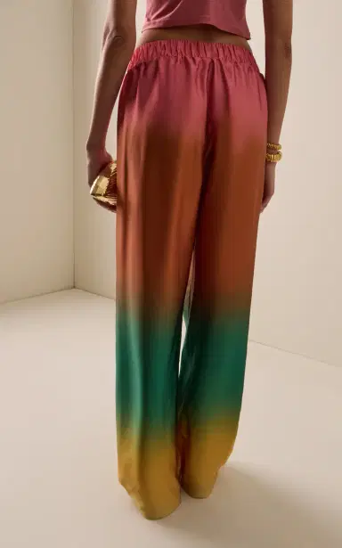 Silvia Tcherassi Nerea Stretch-Satin Wide-Leg Pants | Thumbnail 6 Silvia Tcherassi Nerea Stretch-Satin Wide-Leg Pants | Thumbnail 6