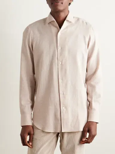 De Petrillo Cotton Shirt - Men | Thumbnail 3 De Petrillo Cotton Shirt - Men | Thumbnail 3