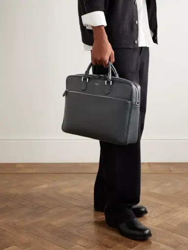 Serapian Cachemire Full-Grain Leather Briefcase - Men | Thumbnail 2 Serapian Cachemire Full-Grain Leather Briefcase - Men | Thumbnail 2