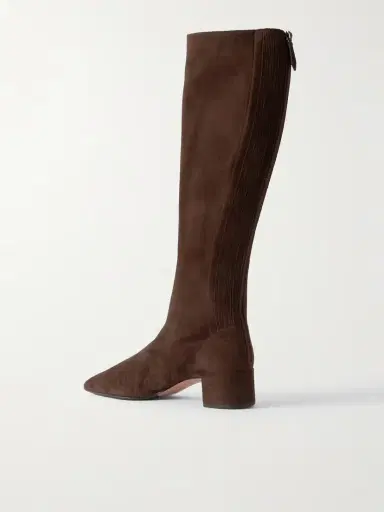 Aquazzura Saint Honoré 35 Suede Knee Boots | Thumbnail 3 Aquazzura Saint Honoré 35 Suede Knee Boots | Thumbnail 3