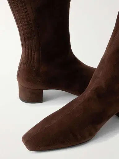 Aquazzura Saint Honoré 35 Suede Knee Boots | Thumbnail 4 Aquazzura Saint Honoré 35 Suede Knee Boots | Thumbnail 4