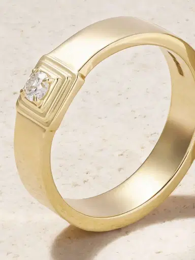 STONE AND STRAND Beekman 10-karat Gold Diamond Ring | Thumbnail 4 STONE AND STRAND Beekman 10-karat Gold Diamond Ring | Thumbnail 4
