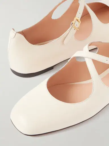 BALLY Beliska Leather Mary Jane Ballet Flats | Thumbnail 4 BALLY Beliska Leather Mary Jane Ballet Flats | Thumbnail 4