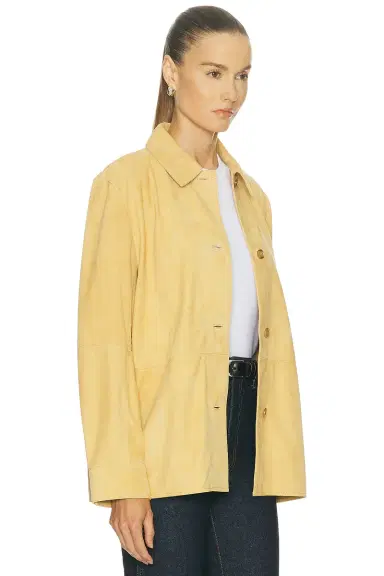 Jenni Kayne Suede Lennox Jacket | Thumbnail 2 Jenni Kayne Suede Lennox Jacket | Thumbnail 2