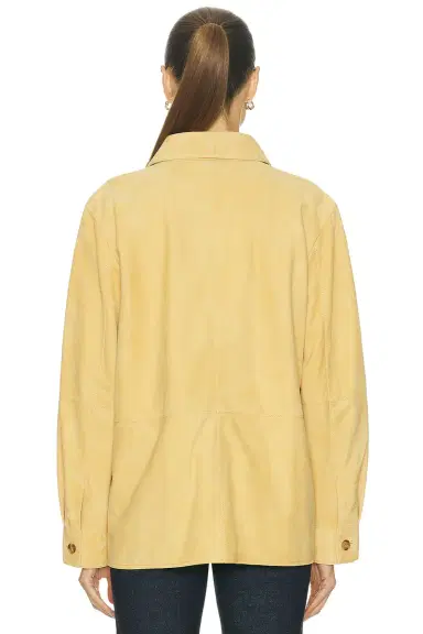 Jenni Kayne Suede Lennox Jacket | Thumbnail 3 Jenni Kayne Suede Lennox Jacket | Thumbnail 3
