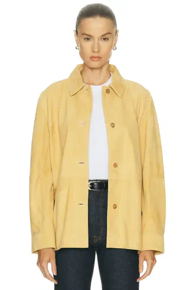 Jenni Kayne Suede Lennox Jacket | Thumbnail 1 Jenni Kayne Suede Lennox Jacket | Thumbnail 1