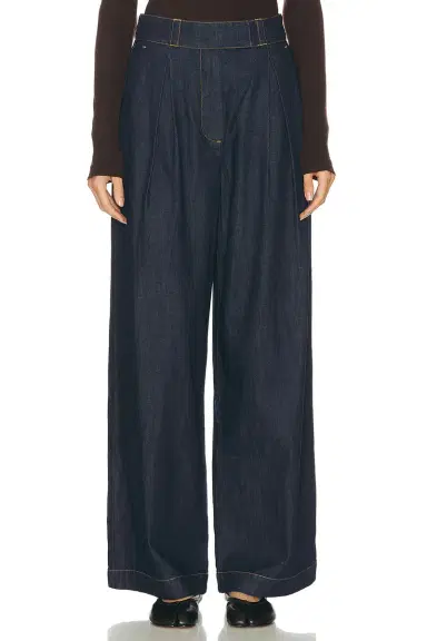 Jenni Kayne Denim Newport Trouser | Thumbnail 1 Jenni Kayne Denim Newport Trouser | Thumbnail 1