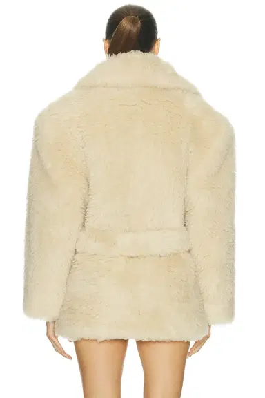 Stella McCartney Short Teddy Jacket | Thumbnail 3 Stella McCartney Short Teddy Jacket | Thumbnail 3