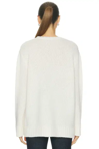 Jenni Kayne Cashmere Amelia Crewneck Sweater | Thumbnail 3 Jenni Kayne Cashmere Amelia Crewneck Sweater | Thumbnail 3