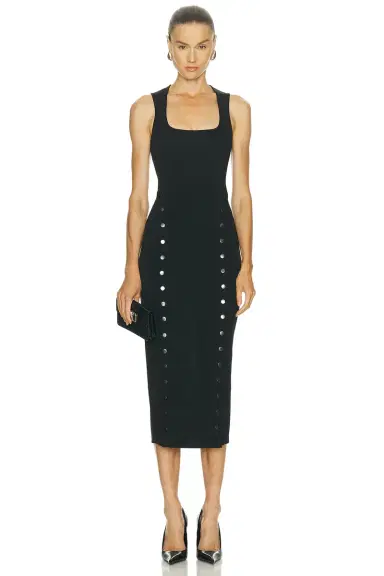 Fleur du Mal Scooped Neck Undo Me Dress | Thumbnail 1 Fleur du Mal Scooped Neck Undo Me Dress | Thumbnail 1