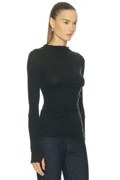 ENZA COSTA Cashmere Twist Top | Thumbnail 2 ENZA COSTA Cashmere Twist Top | Thumbnail 2