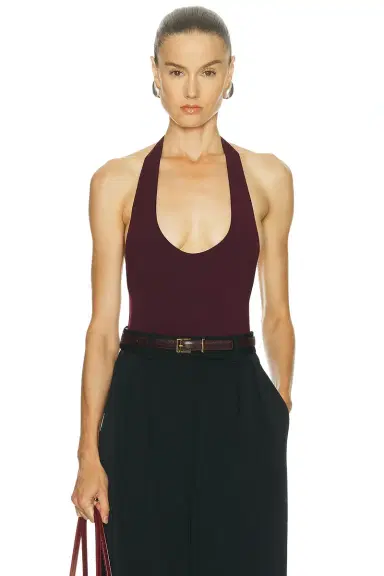 SANS FAFF Bamboo Halter Bodysuit | Thumbnail 1 SANS FAFF Bamboo Halter Bodysuit | Thumbnail 1