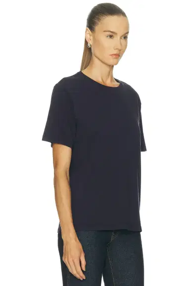 Khaite Mae Short Sleeve Tee Shirt | Thumbnail 2 Khaite Mae Short Sleeve Tee Shirt | Thumbnail 2