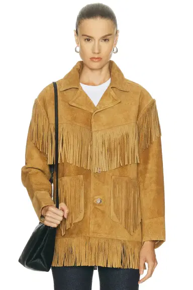 Polo Ralph Lauren Fringe Suede Jacket | Thumbnail 2 Polo Ralph Lauren Fringe Suede Jacket | Thumbnail 2