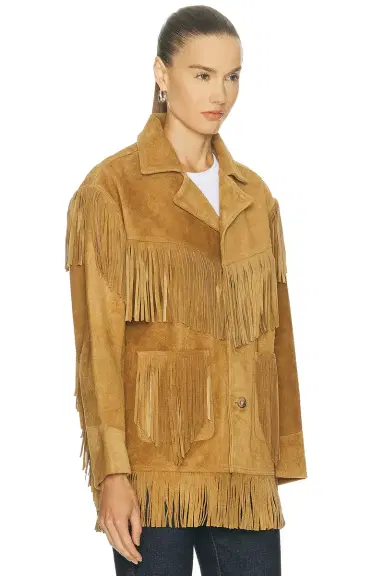 Polo Ralph Lauren Fringe Suede Jacket | Thumbnail 3 Polo Ralph Lauren Fringe Suede Jacket | Thumbnail 3