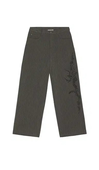 Jaded London Gothic Pinstripe Goliath Trousers | Thumbnail 1 Jaded London Gothic Pinstripe Goliath Trousers | Thumbnail 1