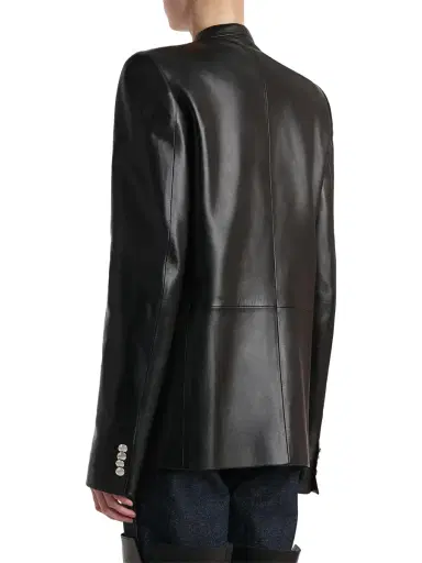 Khaite Elona Leather Jacket | Thumbnail 4 Khaite Elona Leather Jacket | Thumbnail 4