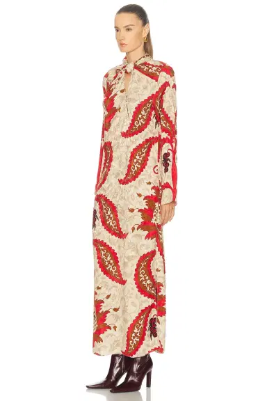 Johanna Ortiz Sand Esencia Femenina Midi Dress | Thumbnail 3 Johanna Ortiz Sand Esencia Femenina Midi Dress | Thumbnail 3